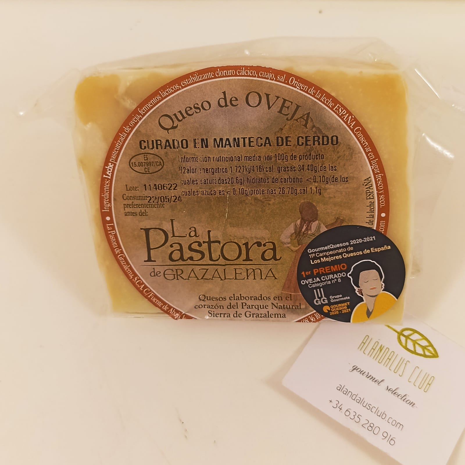 Queso Curado De Oveja G