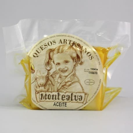 Buy Cured cheese in olive oil Montealva Spanish