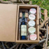 Cesta gourmet Regalo -  Conservas más una botella de vino - Imagen 2