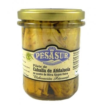 Acheter Maquereau à l'huile d'olive extra vierge écologique 120g - Pesasur