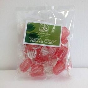 Acheter Bonbons artisanaux à la Fraise 100g (sans sucre) - La Molienda Verde