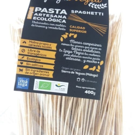 Acheter Spaguetti complet - Pâte artisanale écologique - Spiga Negra