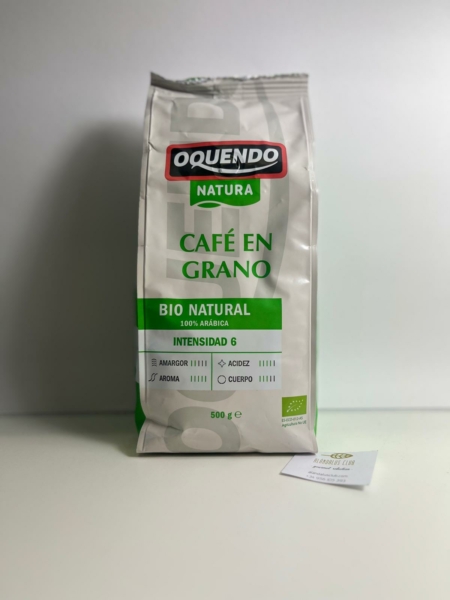 Café en grano Ecológico BIO 100% Arábica 500g
