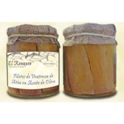 Acheter Filets de ventre de thon à l'huile d'olive 195g - El Ronqueo