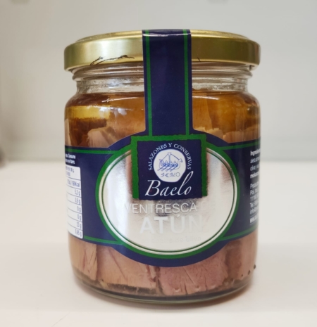 Acheter Filets de ventre de thon à l'huile d'olive 250g - Baelo