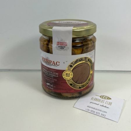 Morrillos de atún en aceite de oliva HERPAC