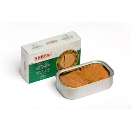 Acheter Tarantelo de thon rouge à l'huile d'olive 125g - HERPAC