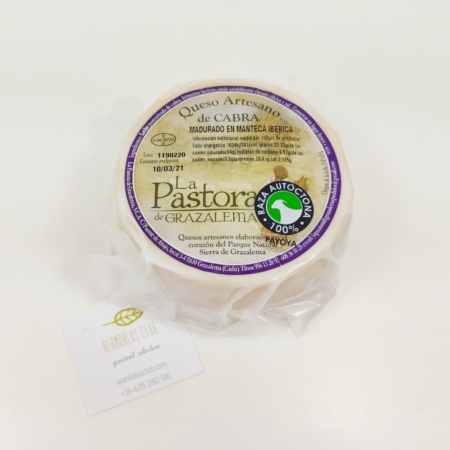 Fromage de chèvre affiné au beurre ibérique 385g - La Pastora