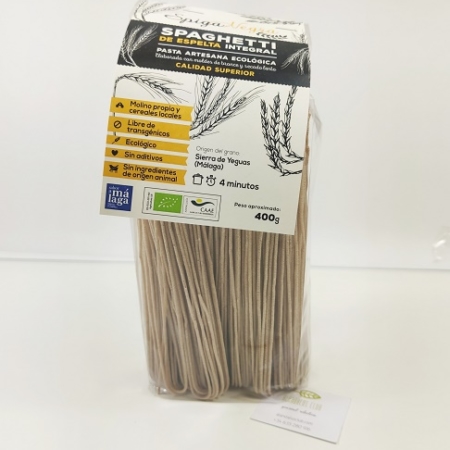 Acheter Spaghetti à l'épeautre complet écologique 250g - Spiga Negra