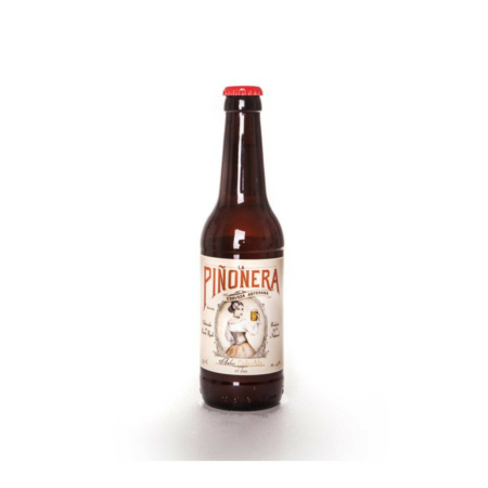 Cerveza artesanal oscura de estilo Belgian Dark, con sabor intenso, notas tostadas