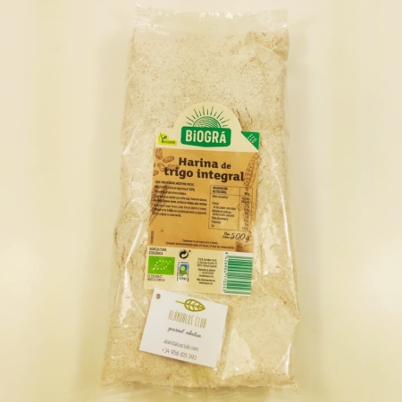 Acheter Farine de blé complète Biográ – 500g