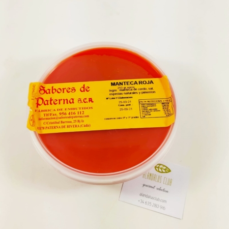 Manteca Roja - Sabores de Paterna