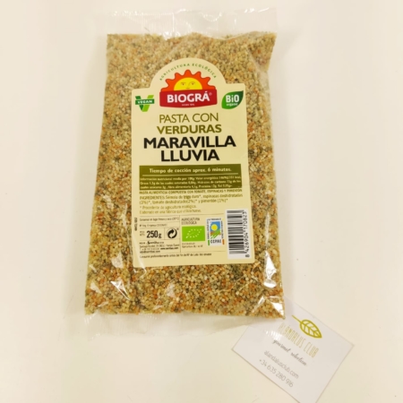Acheter Maravilla LLuvia (Vermicelles fins) avec légumes 250g - Biográ