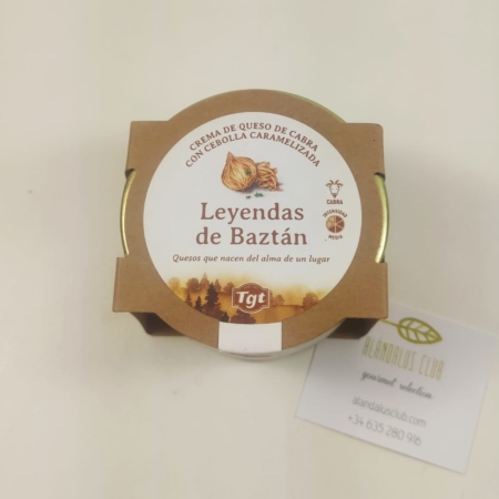 Acheter Crème de fromage de chèvre à l'oignon caramélisé 100g - Leyendas de Baztán