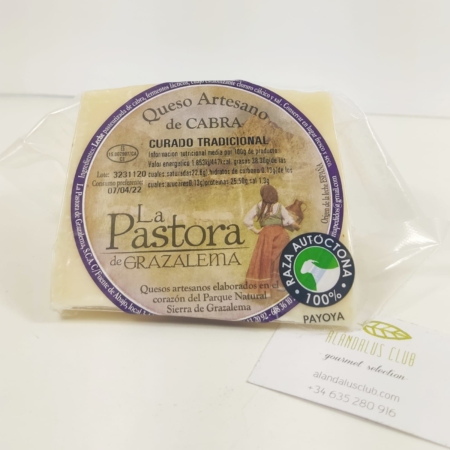 Acheter Fromage de chèvre affiné traditionnel 240g- La Pastora Grazalema
