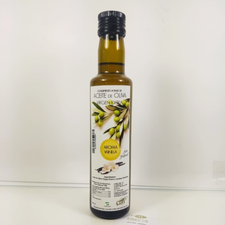 Acheter Huile d'olive extra vierge à l'arôme de vanille 250ml