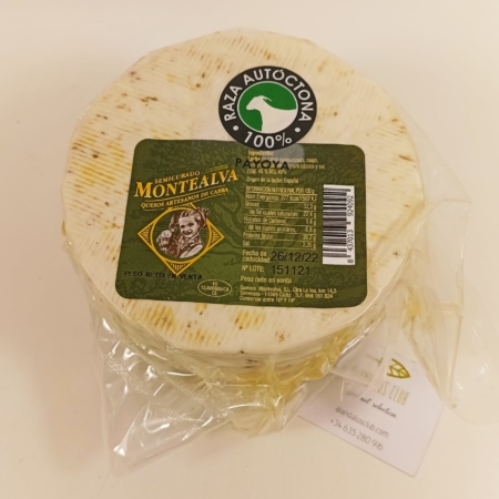 Montealva Payoya semi-cured goat's cheese