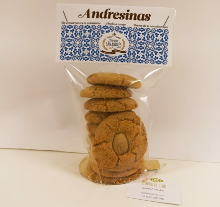 Andresinas - Biscuits de thé aux amandes 190g