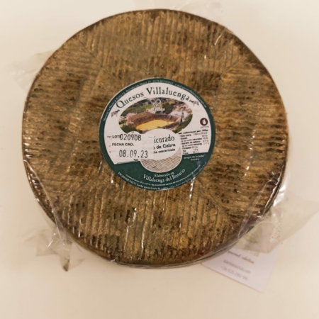Queso de cabra semicurado 2,1 kg - quesos Villaluenga