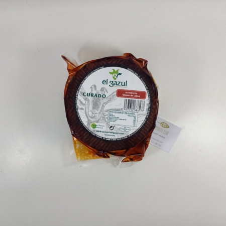 Queso de Cabra Curado en Pimentón 800gr - El Gazul