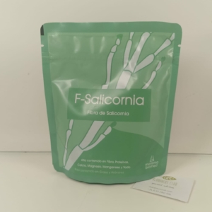 F-Salicornia, fibra soluble derivada de la salicornia, ideal para mejorar la digestión y el equilibrio intestinal.