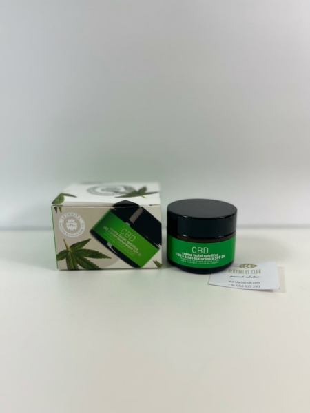 Crema Facial Nutritiva con CBD y Ácido Hialurónico SPF 25
