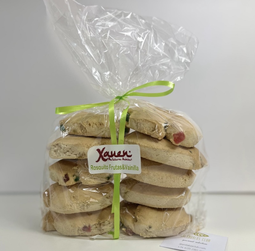 Xauen Pastelería andalusí - rosquetes de fruta y vainilla de Vejer