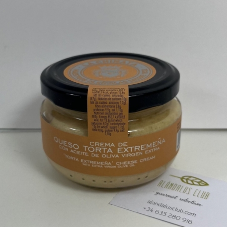 Crema de queso Torta Extremeña La Chinata