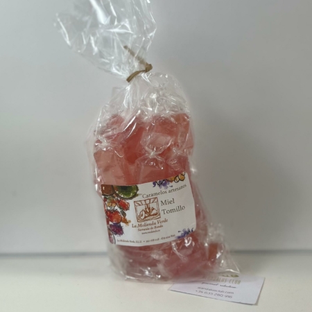 Caramelos artesanos de mie tomillo 175g