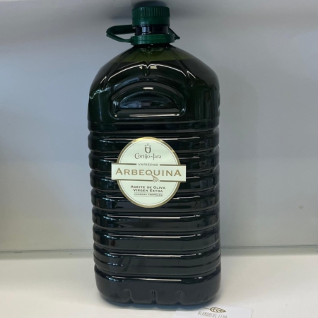 Botella de 5L de Aceite virgen extra Arbequina AOVE Arbequina