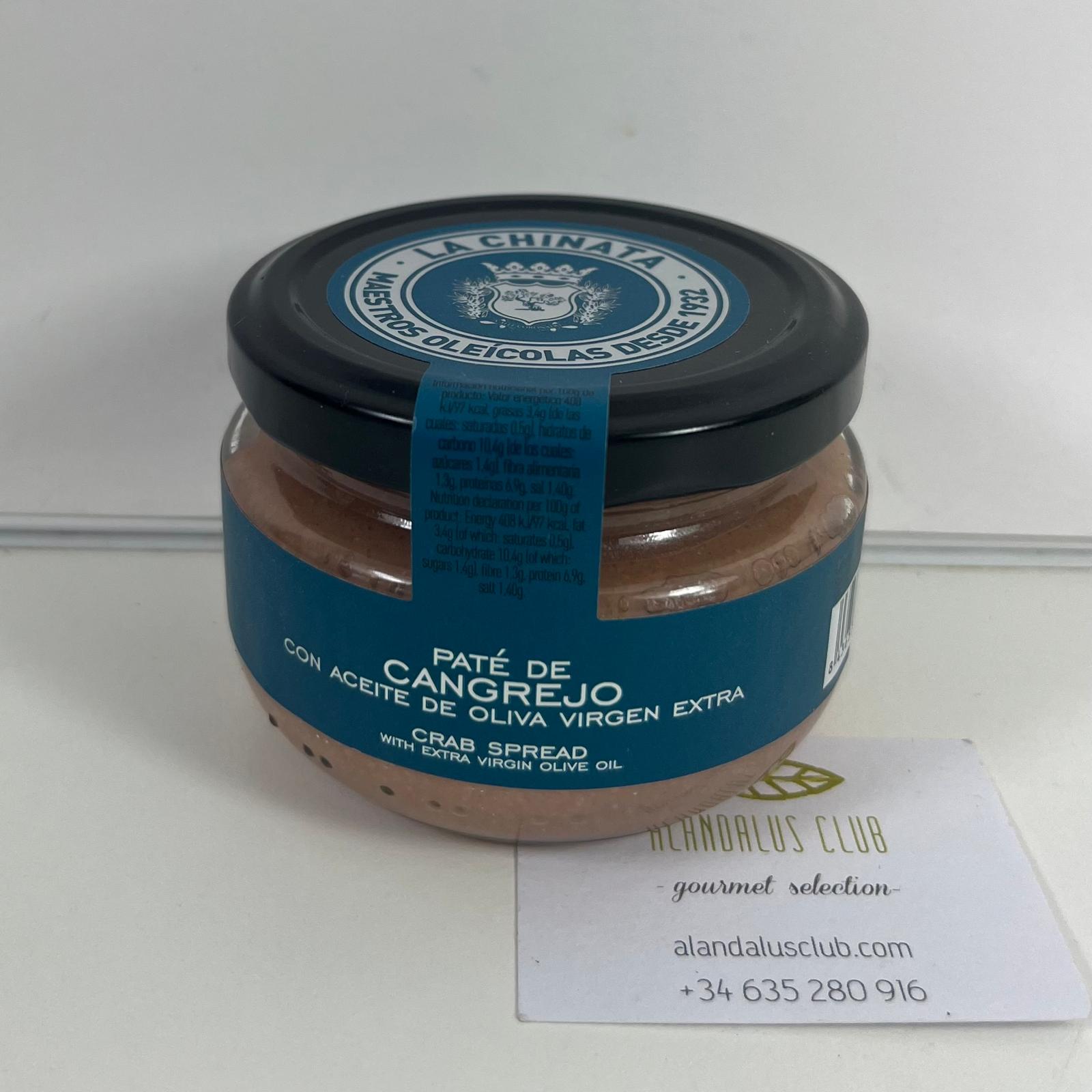 Paté de Cangrejo con Aceite de Oliva Virgen Extra | Gourmet